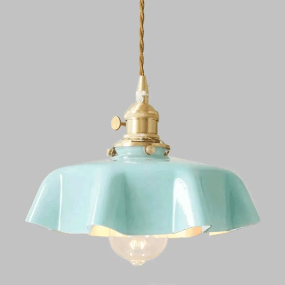 Nordic Modern Flower Glass Pendant Light