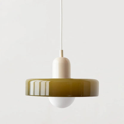 Modern Bauhaus Glass LED Pendant Light