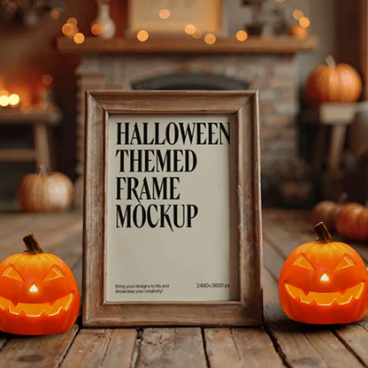 Giant Glowing Pumpkin Light – Spooky Halloween Yard Decoration