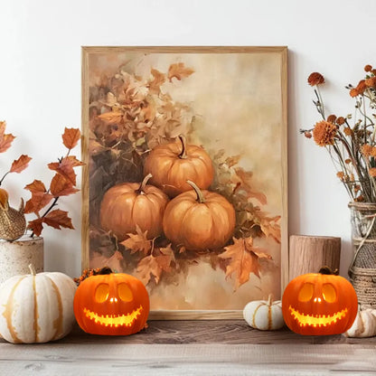 Giant Glowing Pumpkin Light – Spooky Halloween Yard Decoration