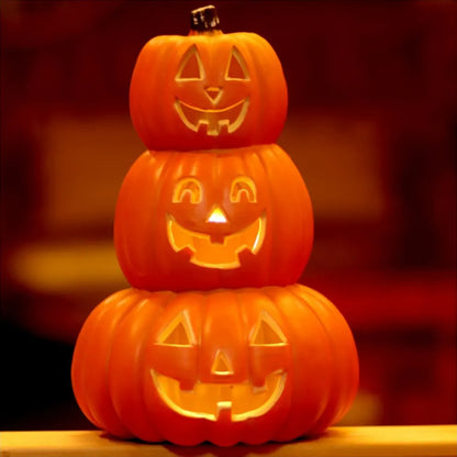 Giant Glowing Pumpkin Light – Spooky Halloween Yard Decoration