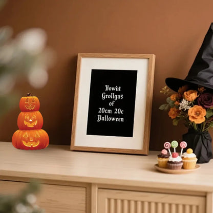 Giant Glowing Pumpkin Light – Spooky Halloween Yard Decoration