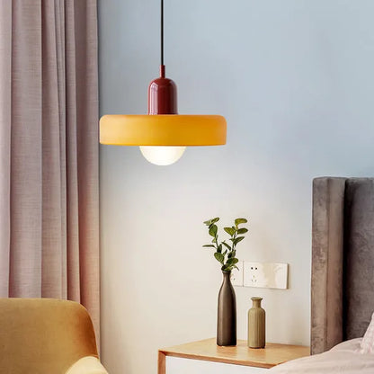 Modern Bauhaus Glass LED Pendant Light