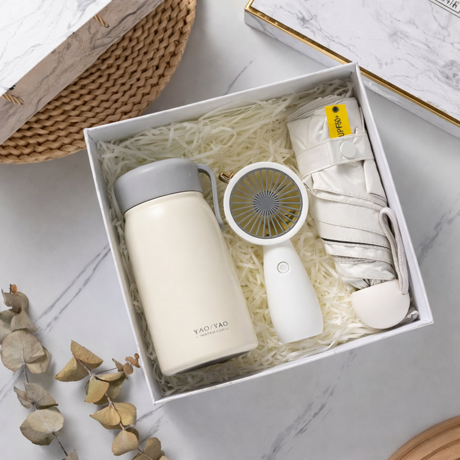 Minimal Ivory Luxe Set