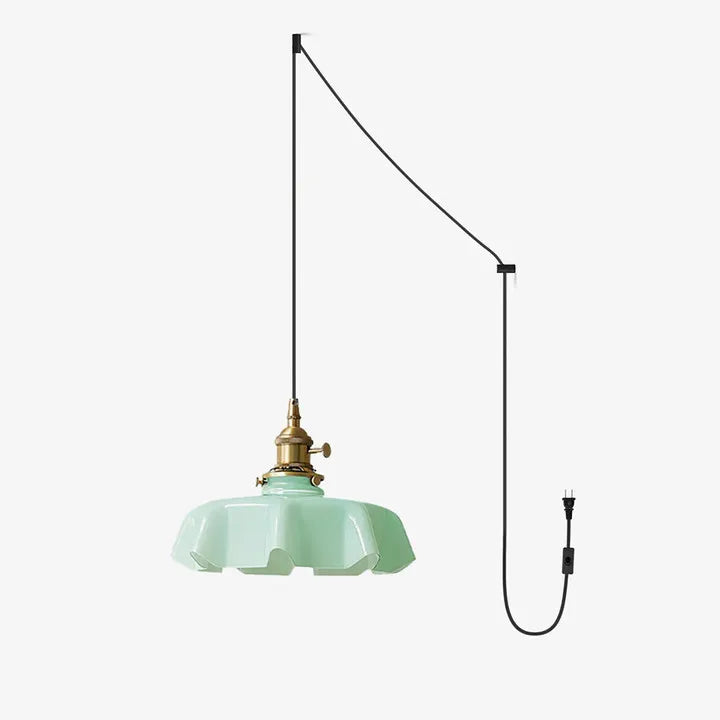 Nordic Modern Flower Glass Pendant Light