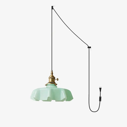 Nordic Modern Flower Glass Pendant Light