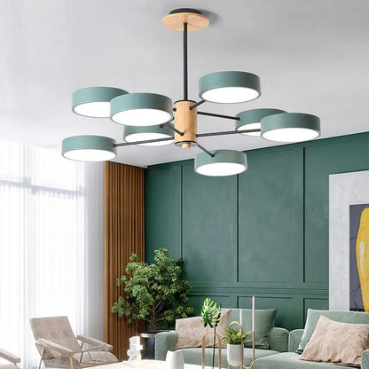 Modern LED Pendant Light with Multiple Bulbs