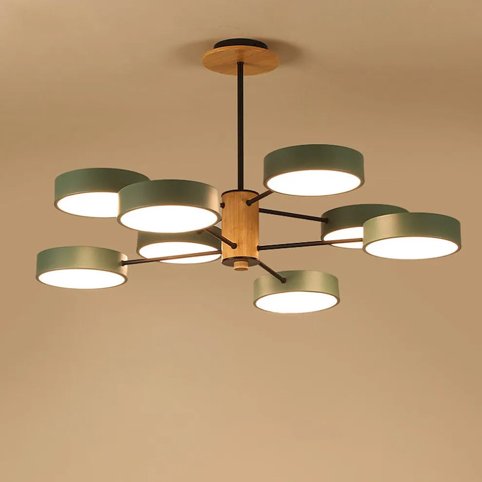 Modern LED Pendant Light with Multiple Bulbs