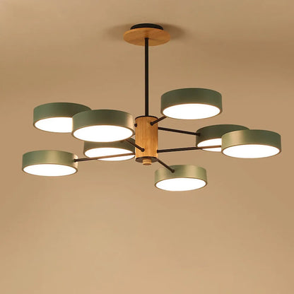 Modern LED Pendant Light with Multiple Bulbs