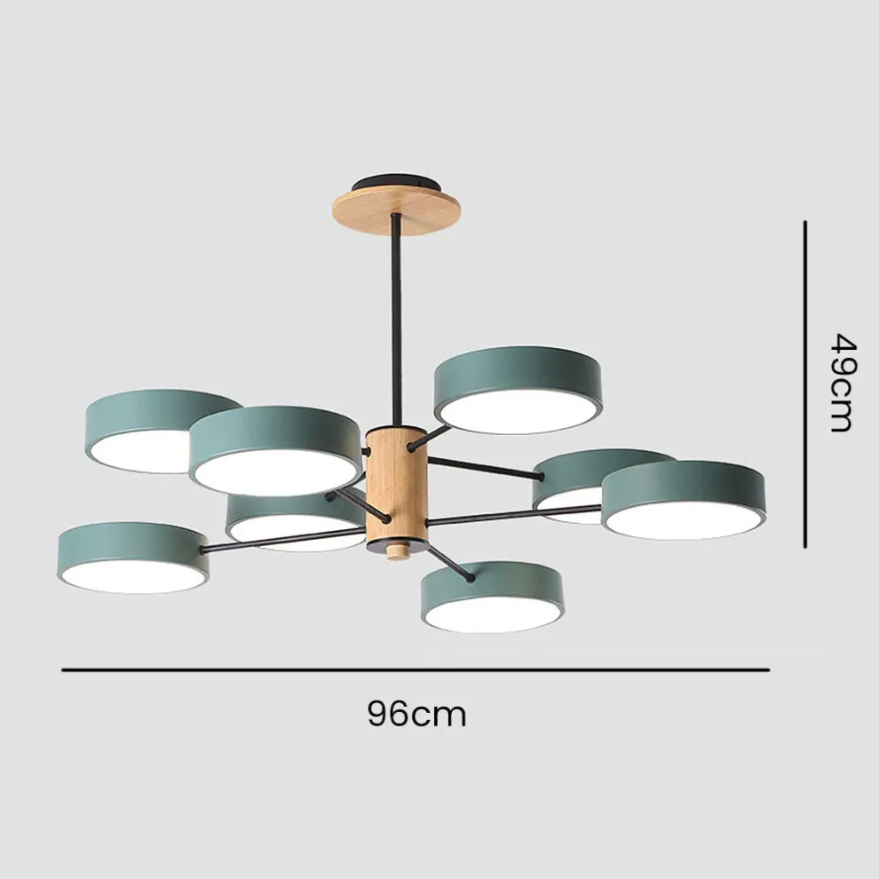 Modern LED Pendant Light with Multiple Bulbs