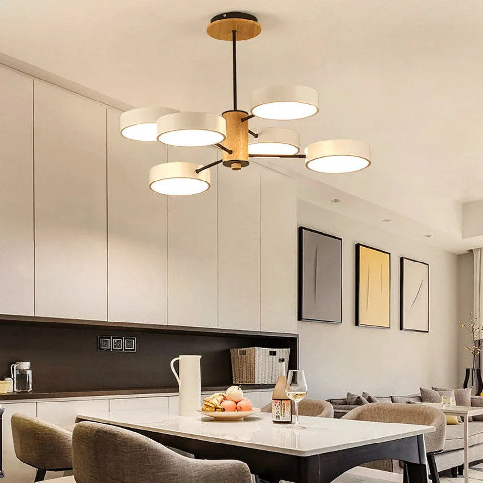 Modern LED Pendant Light with Multiple Bulbs