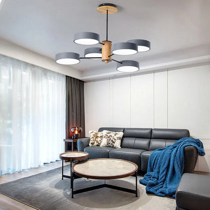 Modern LED Pendant Light with Multiple Bulbs