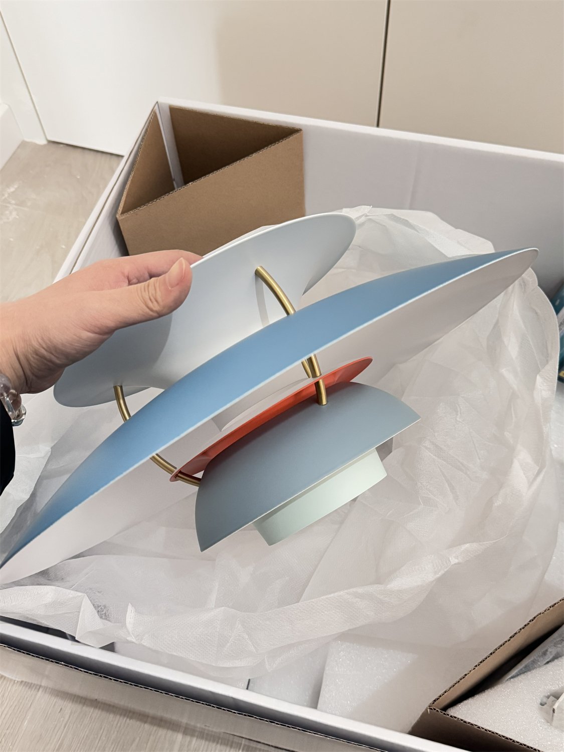 Nordic Minimalist Macaron Color Pendant Light