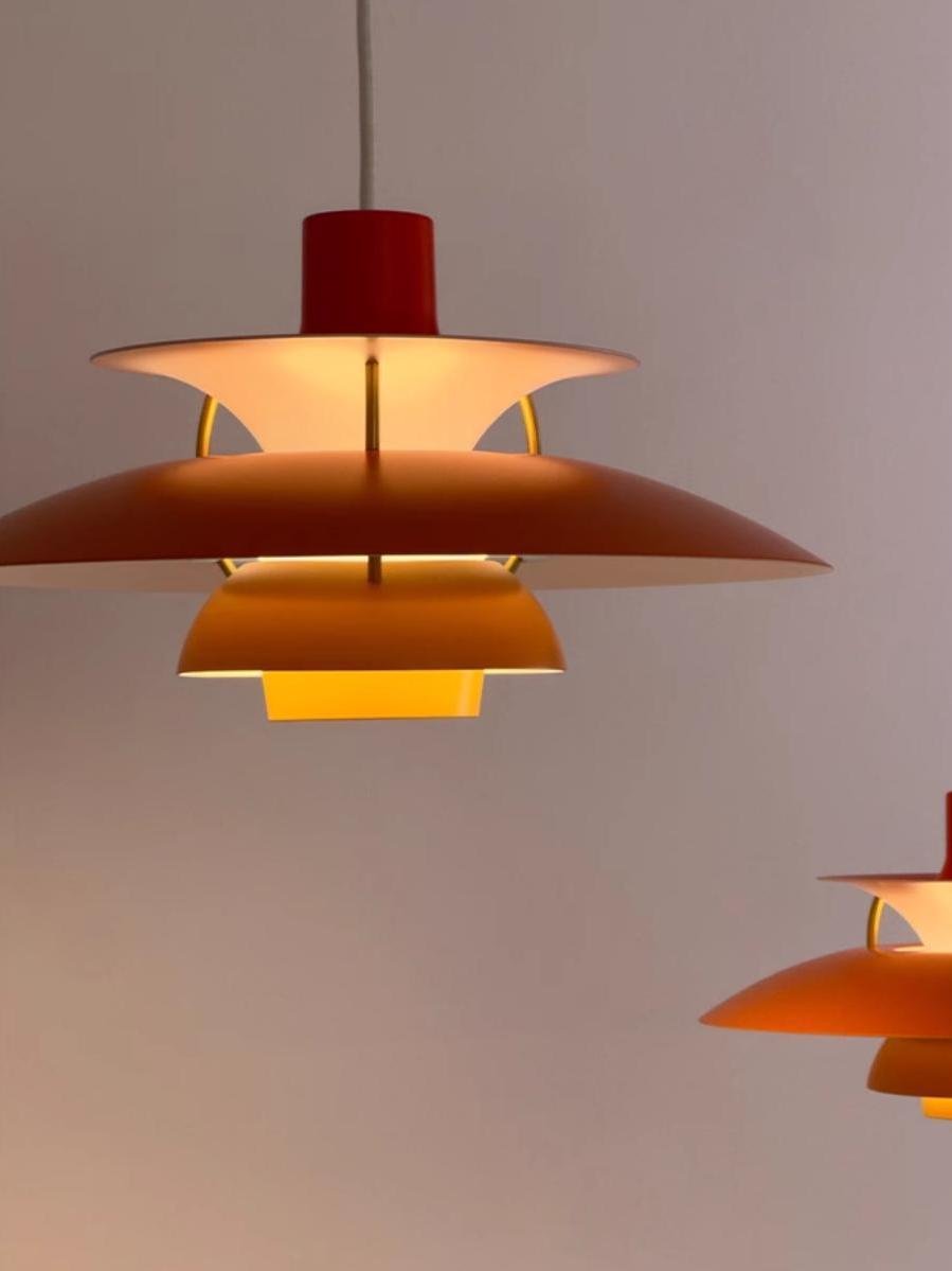 Nordic Minimalist Macaron Color Pendant Light