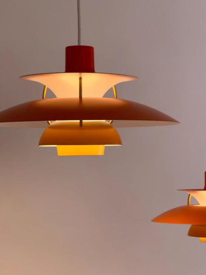 Nordic Minimalist Macaron Color Pendant Light